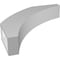 Ekena Millwork 3 1/2-in. W x 18-in. D x 18-in. H Thorton Architectural Grade PVC Knee Brace BRCP035X18X18THR - alternate 5